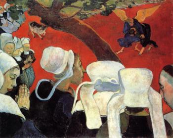 Paul Gauguin : The Vision after the Sermon II